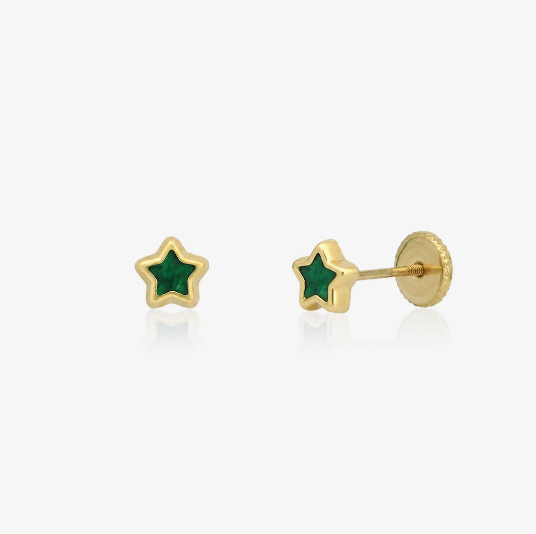 Mini Star Earrings
