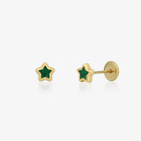 Mini Star Earrings