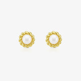 Pendientes orla Perla