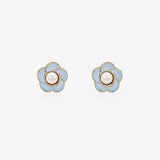 Pendientes Flor perla