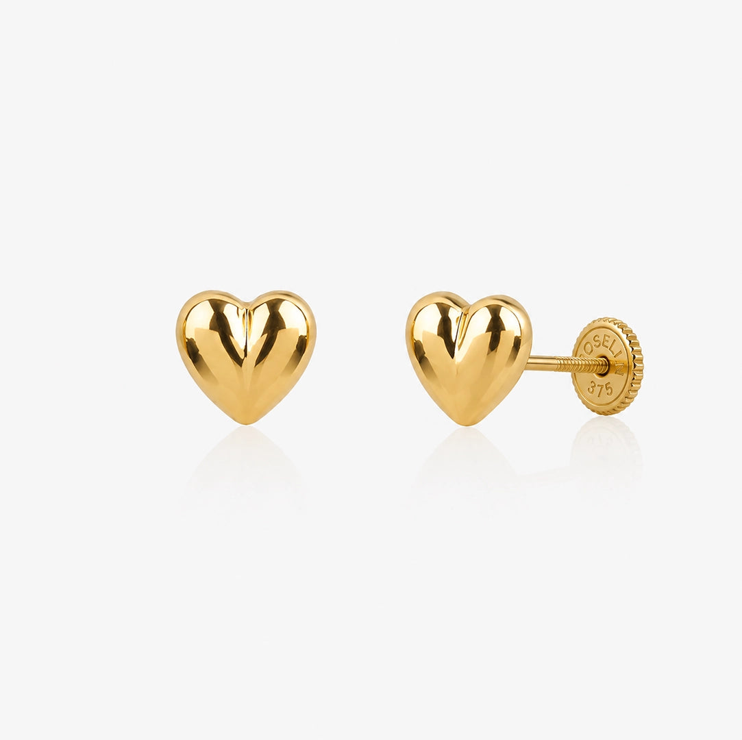 Pendientes corazón