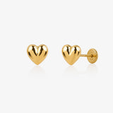 Pendientes corazón