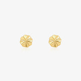 Floral Hoop Earrings