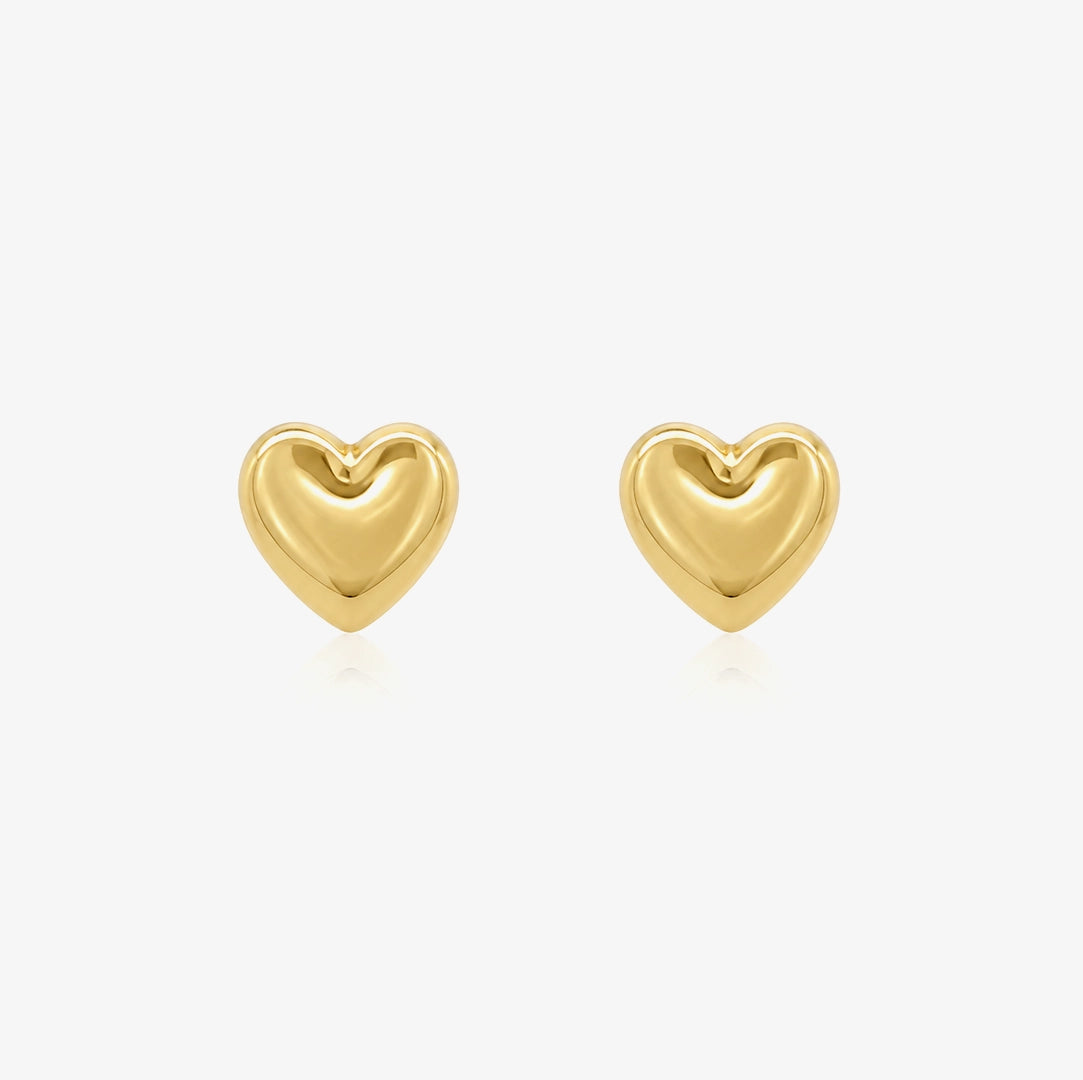Pendientes Corazón Brillo