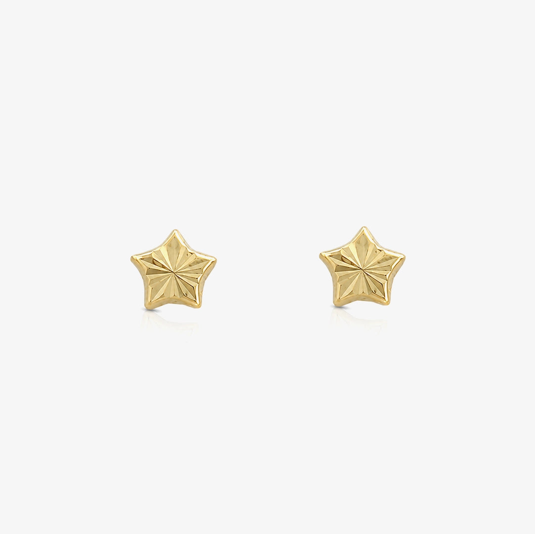 Pendientes Estrellas Tallados