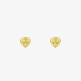 Pendientes Corazon Tallado