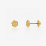 Daisy Carved Earrings