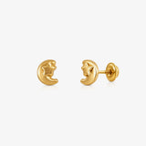 Pendientes luna y estrella