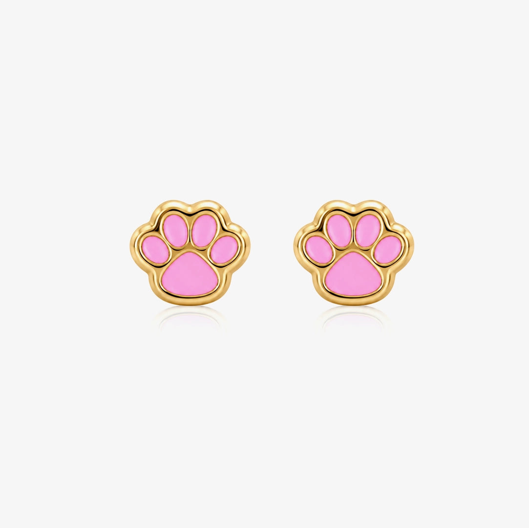 Footprint earrings
