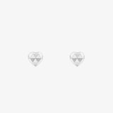 Pendientes Corazon Tallado