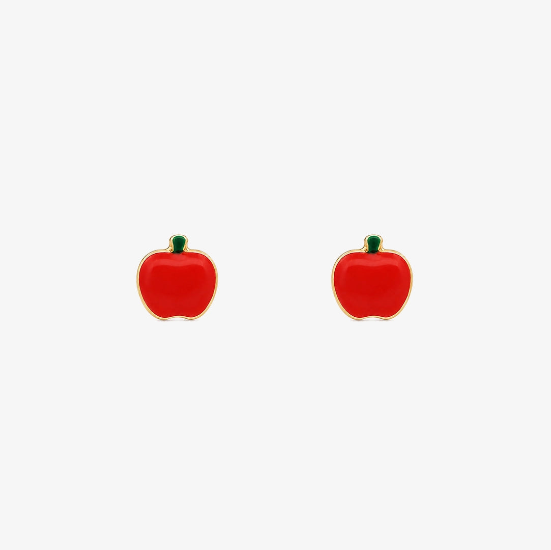 Pendientes Manzana
