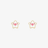 Pendientes Estrella Esmalte