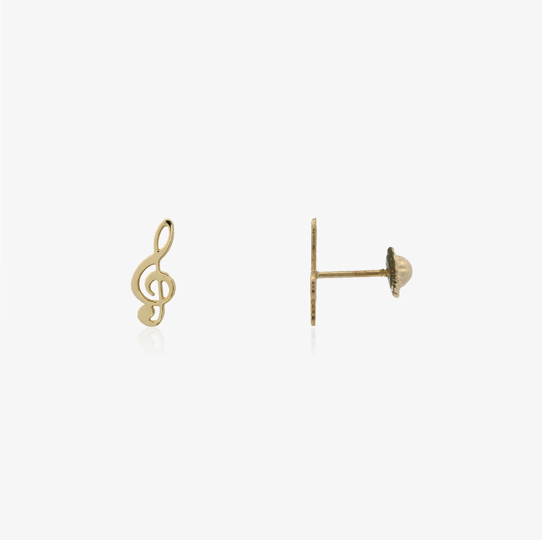 Pendientes Clave De Sol
