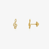 Pendientes Clave De Sol