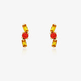 Pendientes Ballestilla Piedras