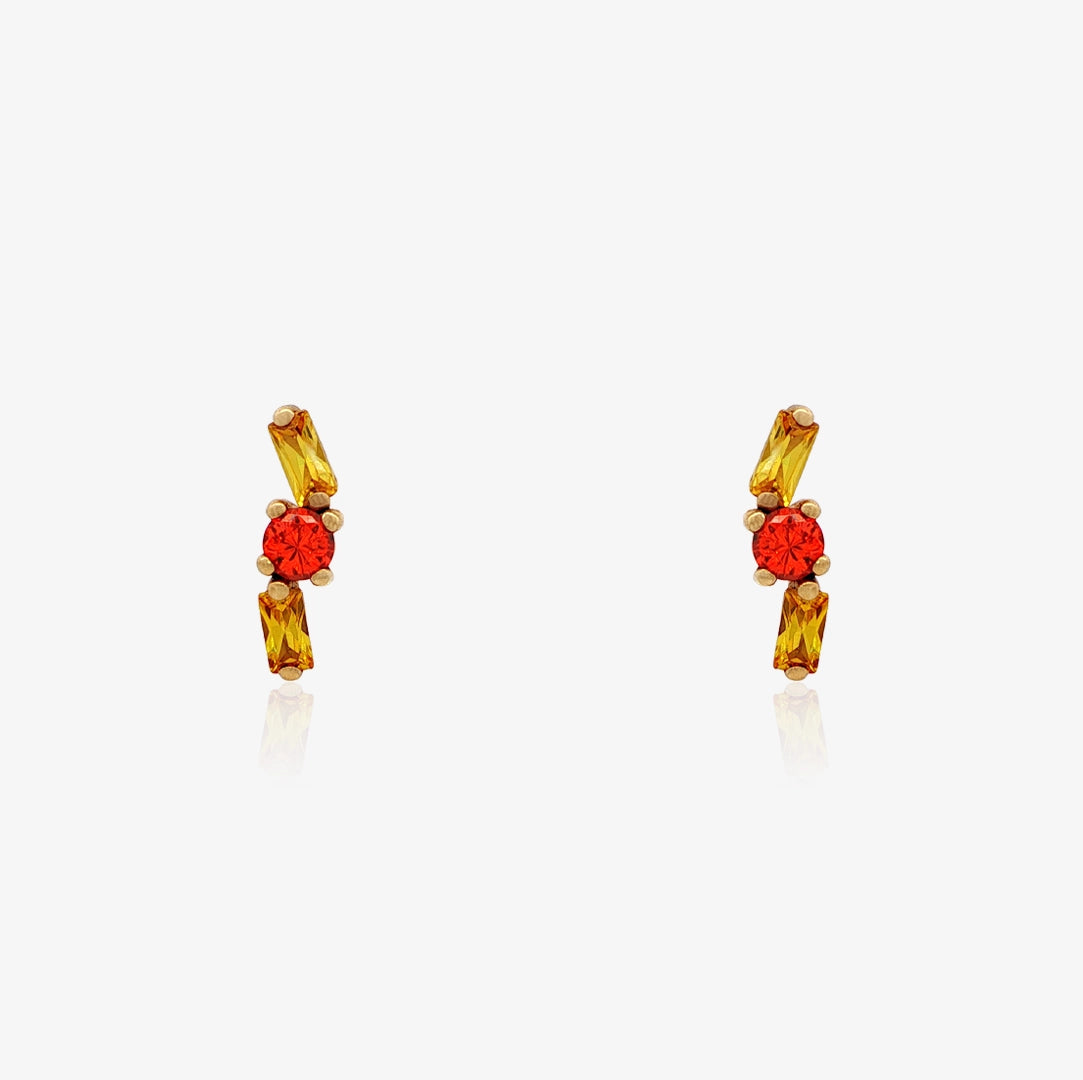 Pendientes Ballestilla Piedras