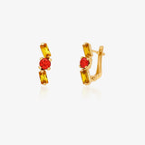 Pendientes Ballestilla Piedras