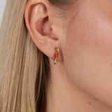 Pendientes Ballestilla Piedras