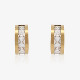 Pendientes Ballestilla circonitas