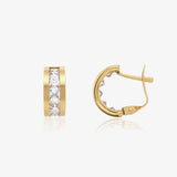 Ballestilla zircon earrings