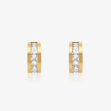 Ballestilla zircon earrings