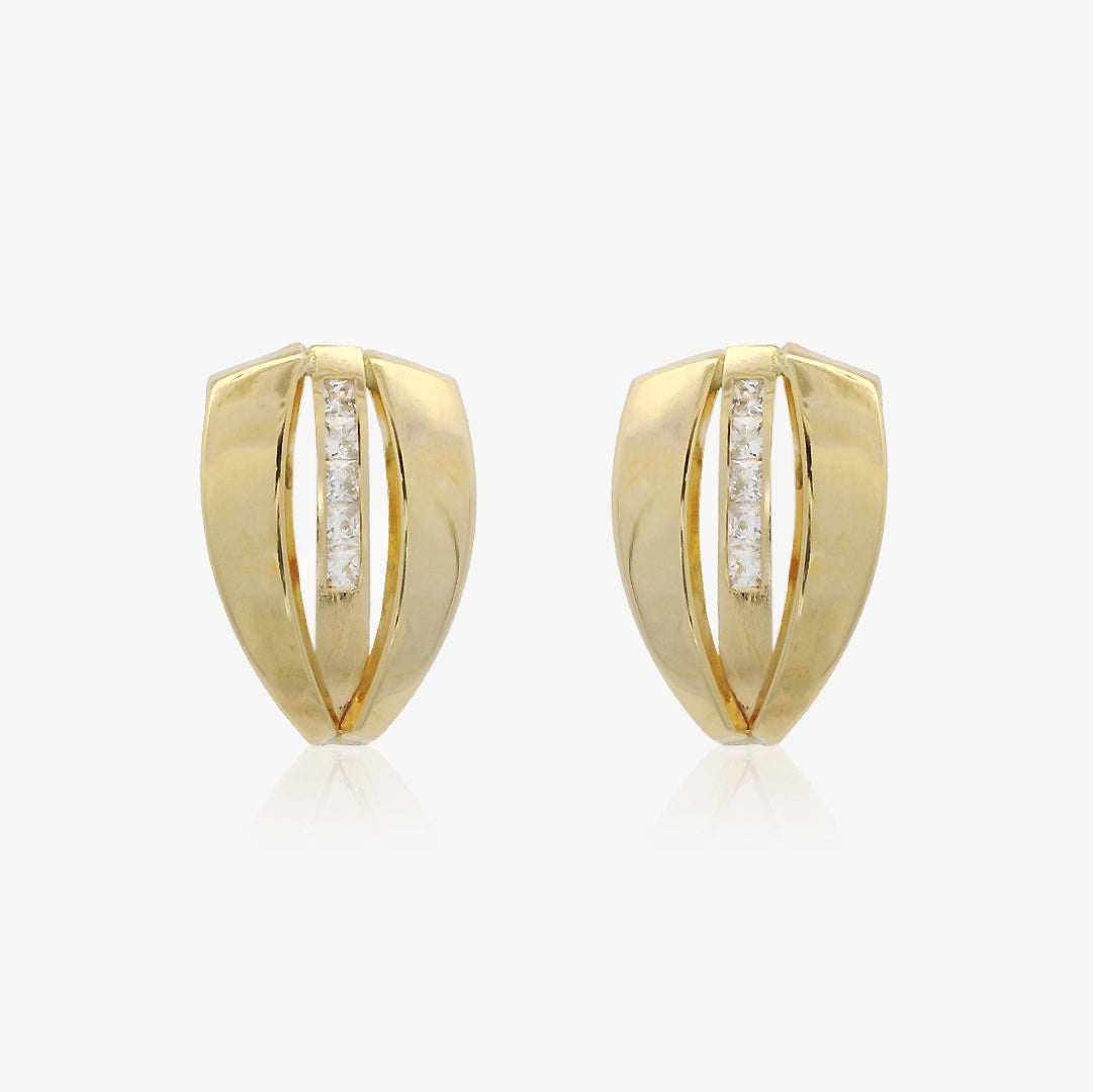 Pendientes Ballestilla Bandas