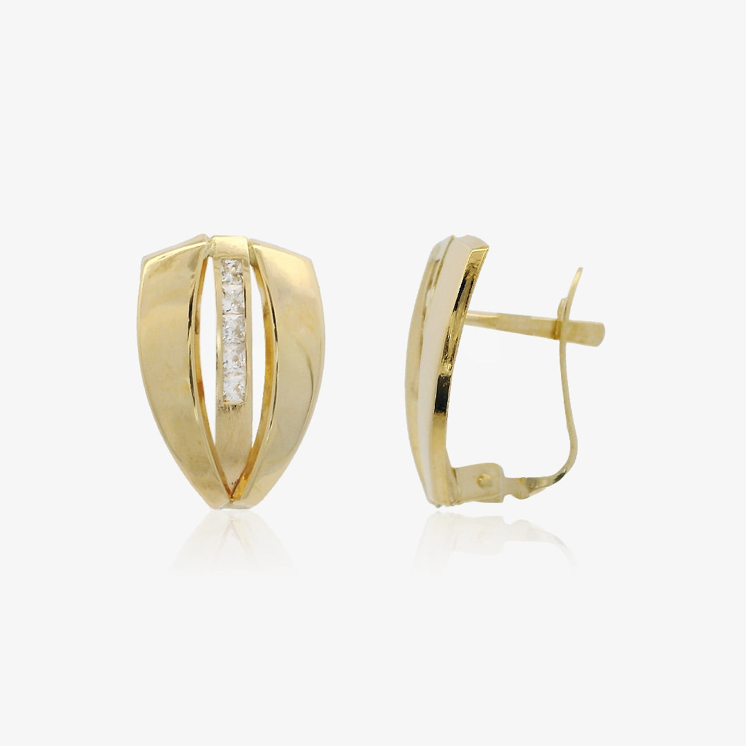 Pendientes Ballestilla Bandas