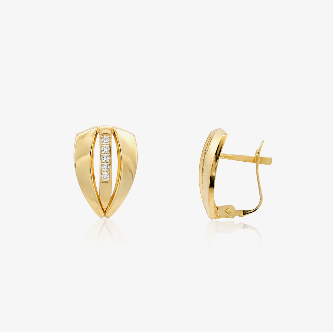 Pendientes Ballestilla Bandas