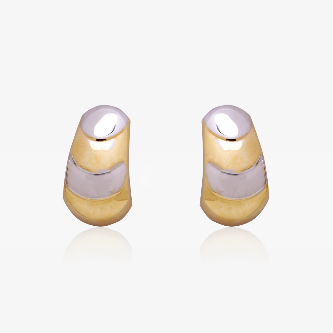 Pendientes Ballestilla Bicolor