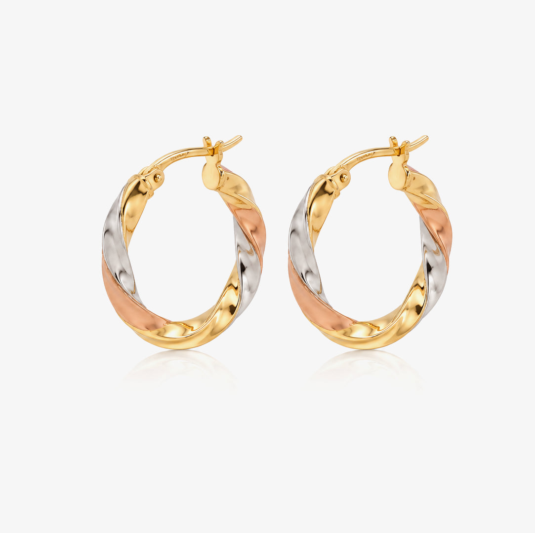 Tricolor turned ring