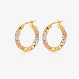 Tricolor turned ring