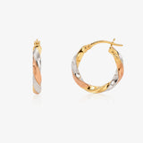 Tricolor turned ring