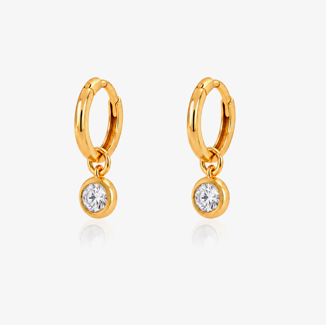Pendientes Aro Circo Chaton