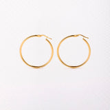 Plain round hoops