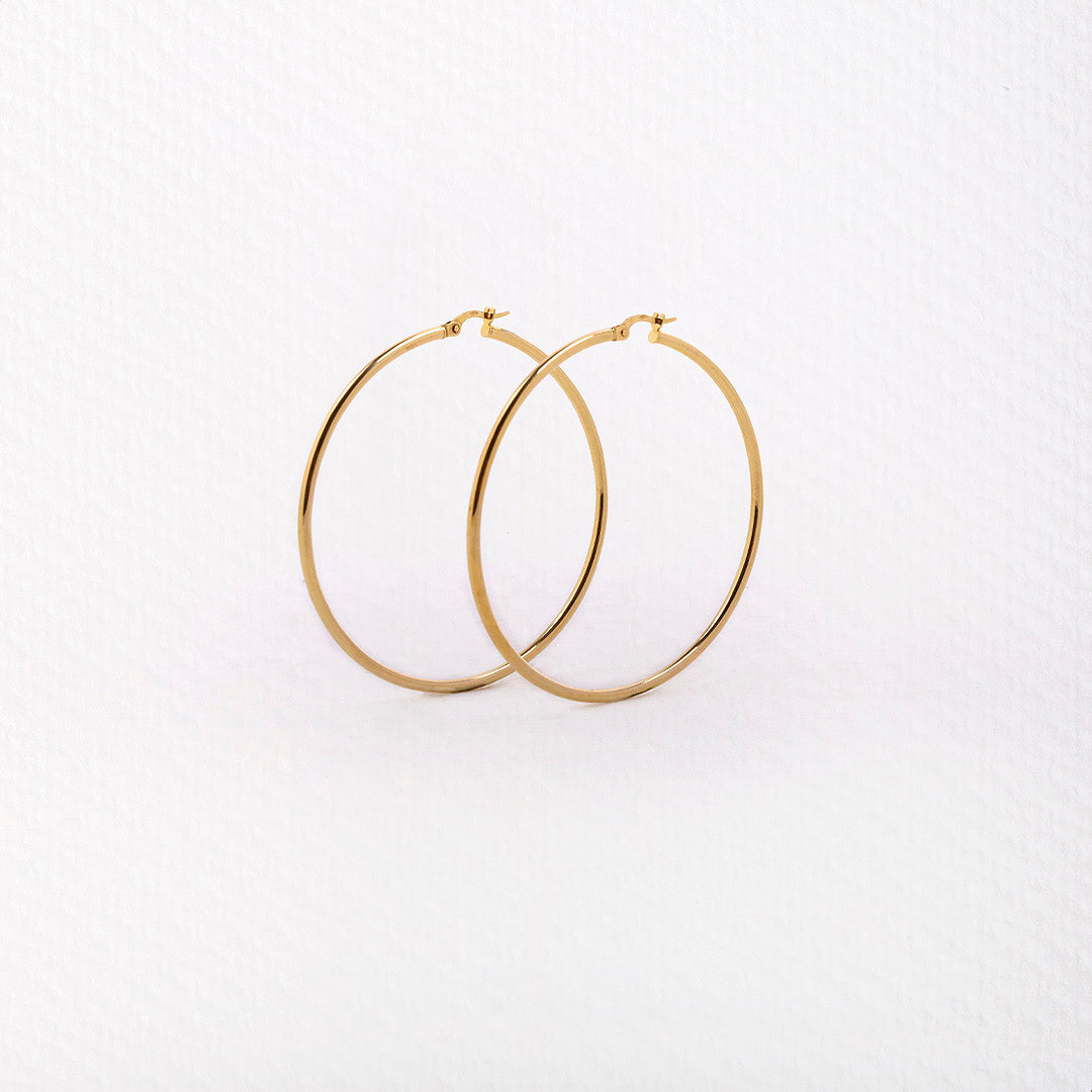 Plain round hoops