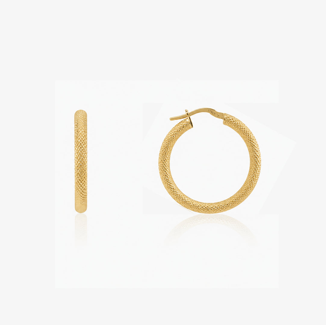 Textured hoops