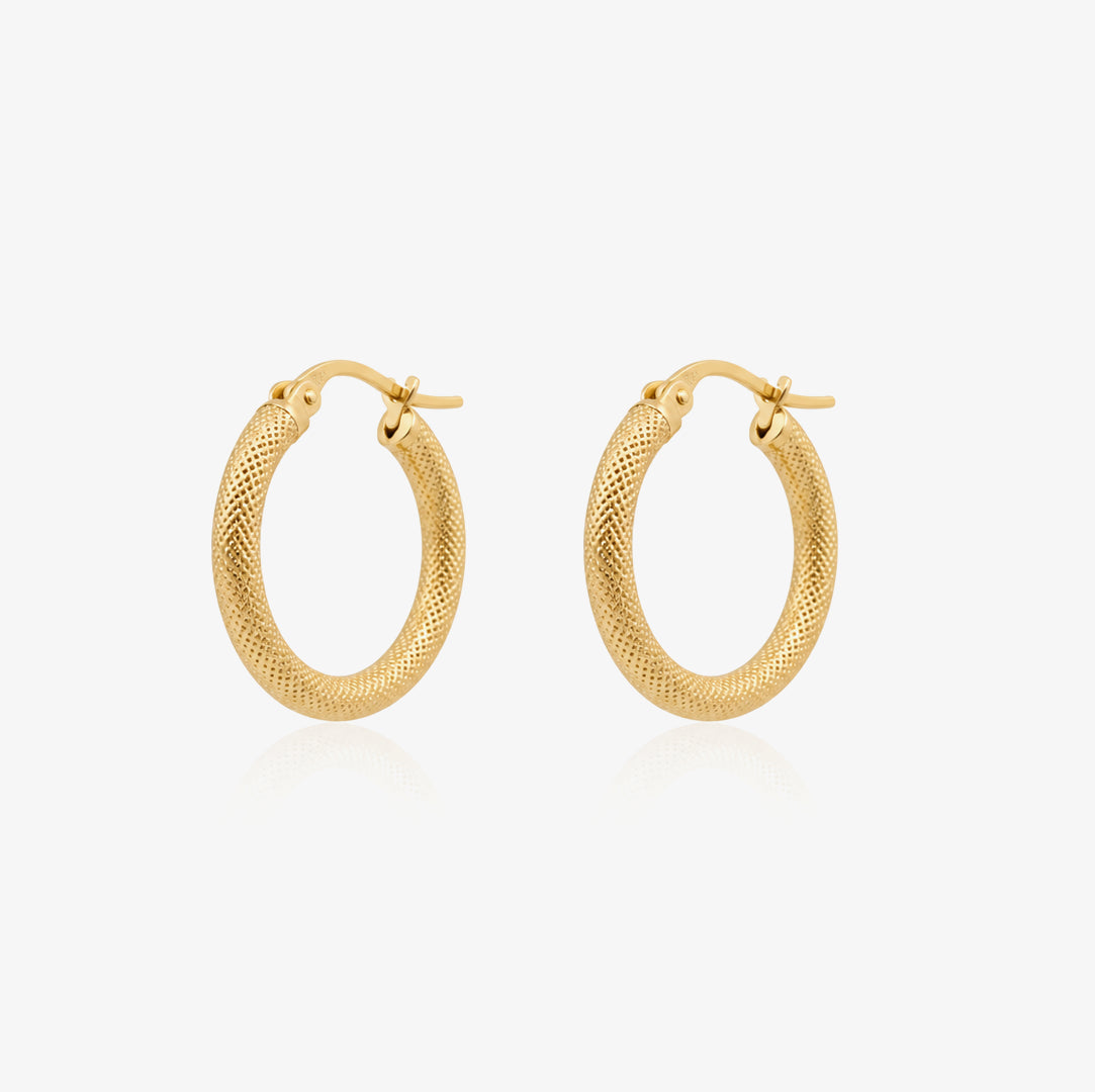 Textured hoops