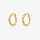 Pierced Tube Hoop 2mm