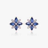 Starry flower earrings