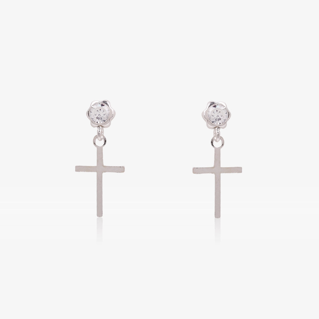 Pendientes cruz