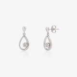 Pendientes Oval Roseta