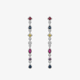Pendientes largos MULTICOLOR
