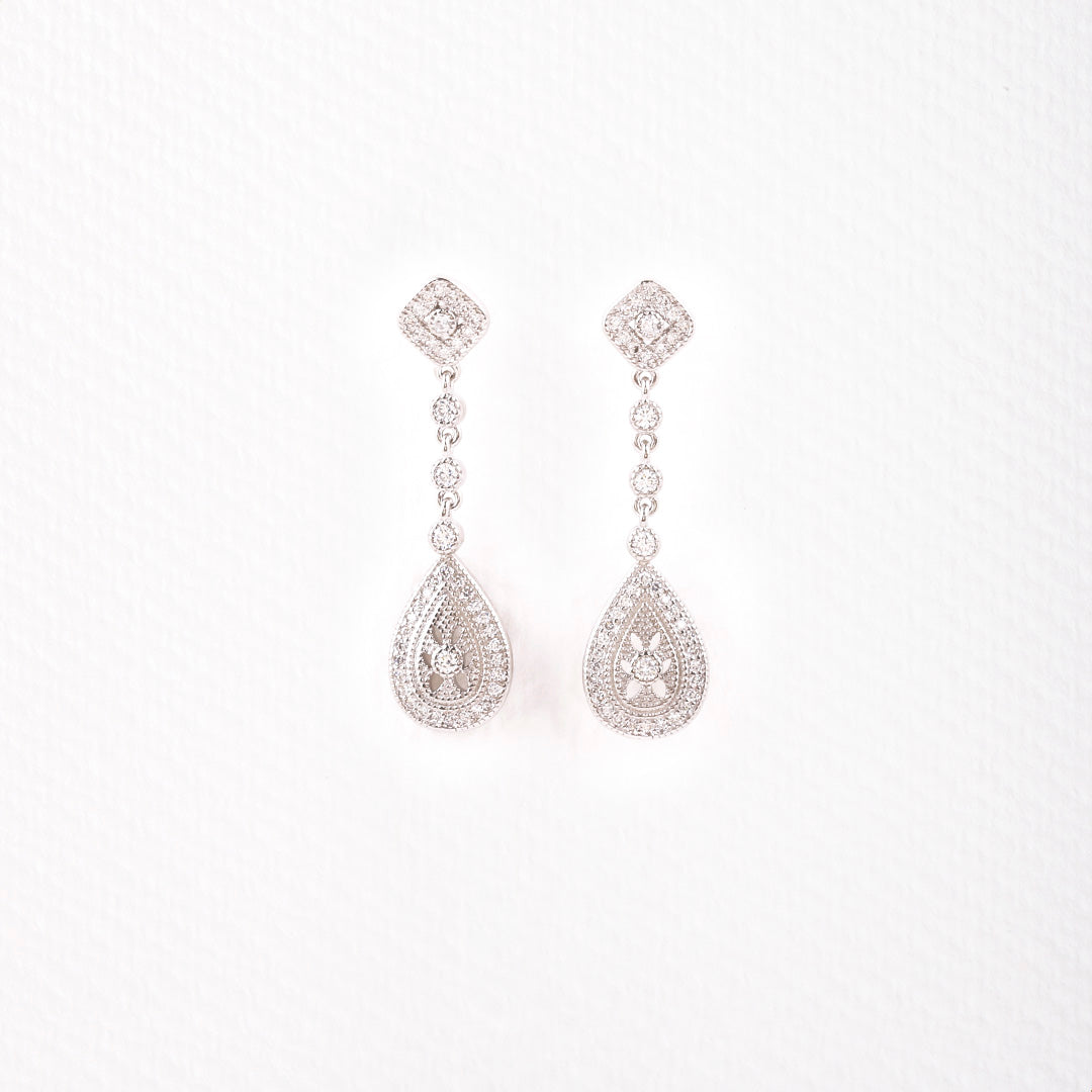 Long Teardrop Earrings