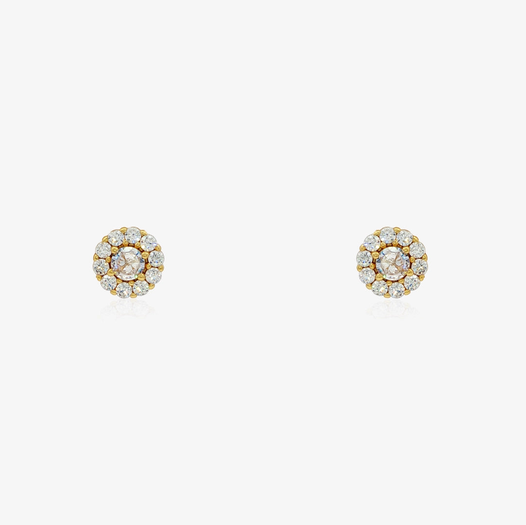 Rosette Stone Earrings