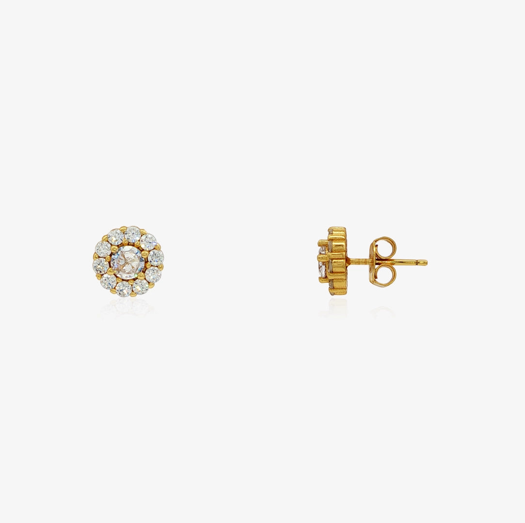 Rosette Stone Earrings
