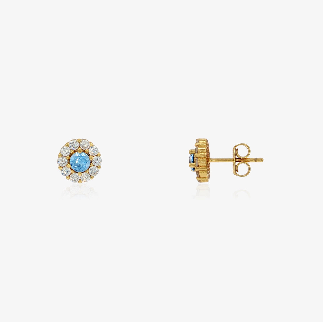 Rosette Stone Earrings