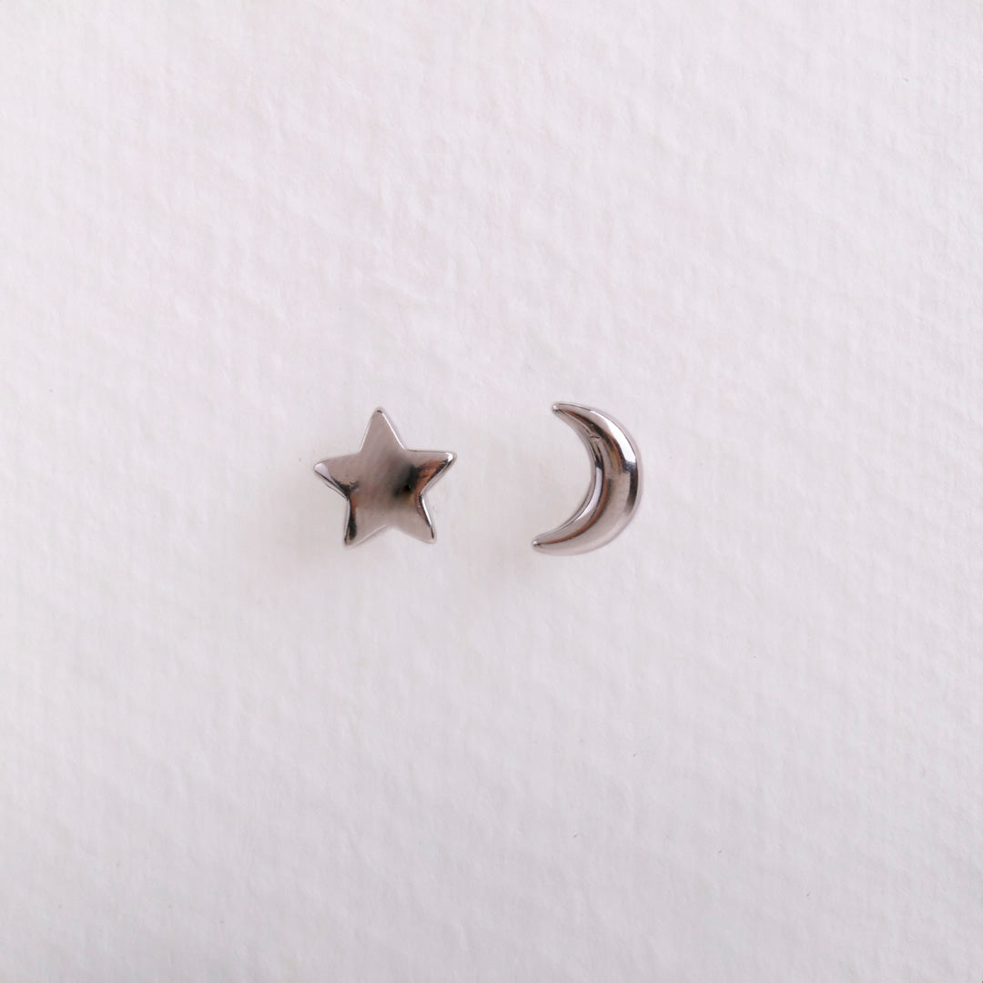 Star Moon Earrings