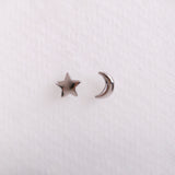 Star Moon Earrings