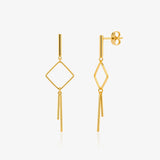 Pendientes Rombos Largos