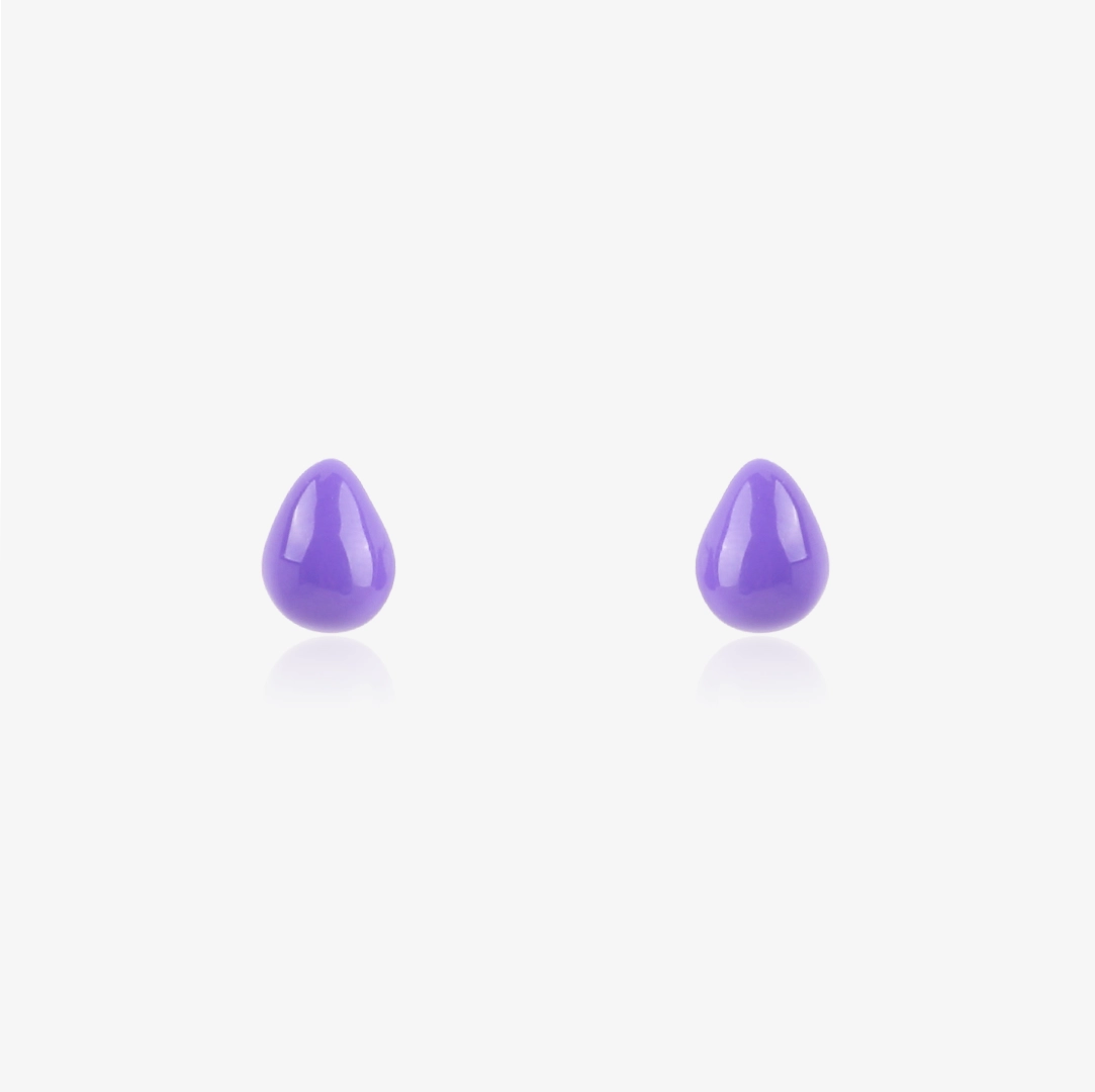 Enamel Drop Earrings